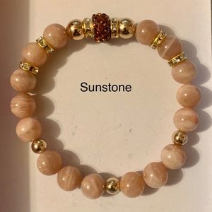 Handmade Women’s Sunstone Bracelet